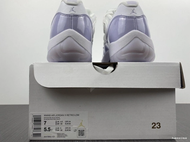 HYPE 11 AH7860-101 Pure WMNS Low Jordan Violet Air 0720